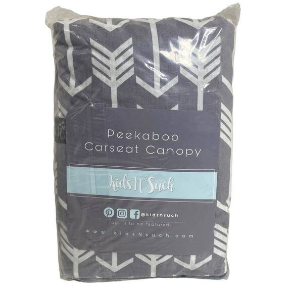 Kids N' Such Peekaboo Baby Car Seat Cover, Canopy, and Nursing Cover - Picture 1 of 10